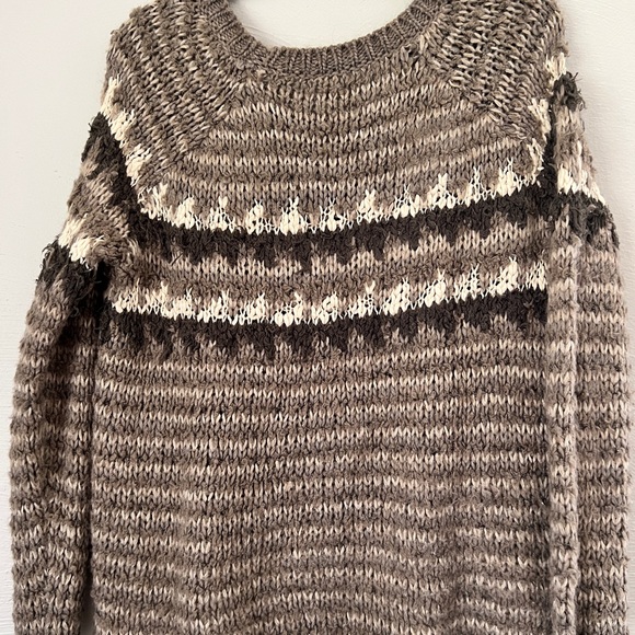 Free people high low sweater - Picture 2 of 3